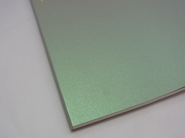 ニトムズ 365デイズノート オーロラカラーの色の変化